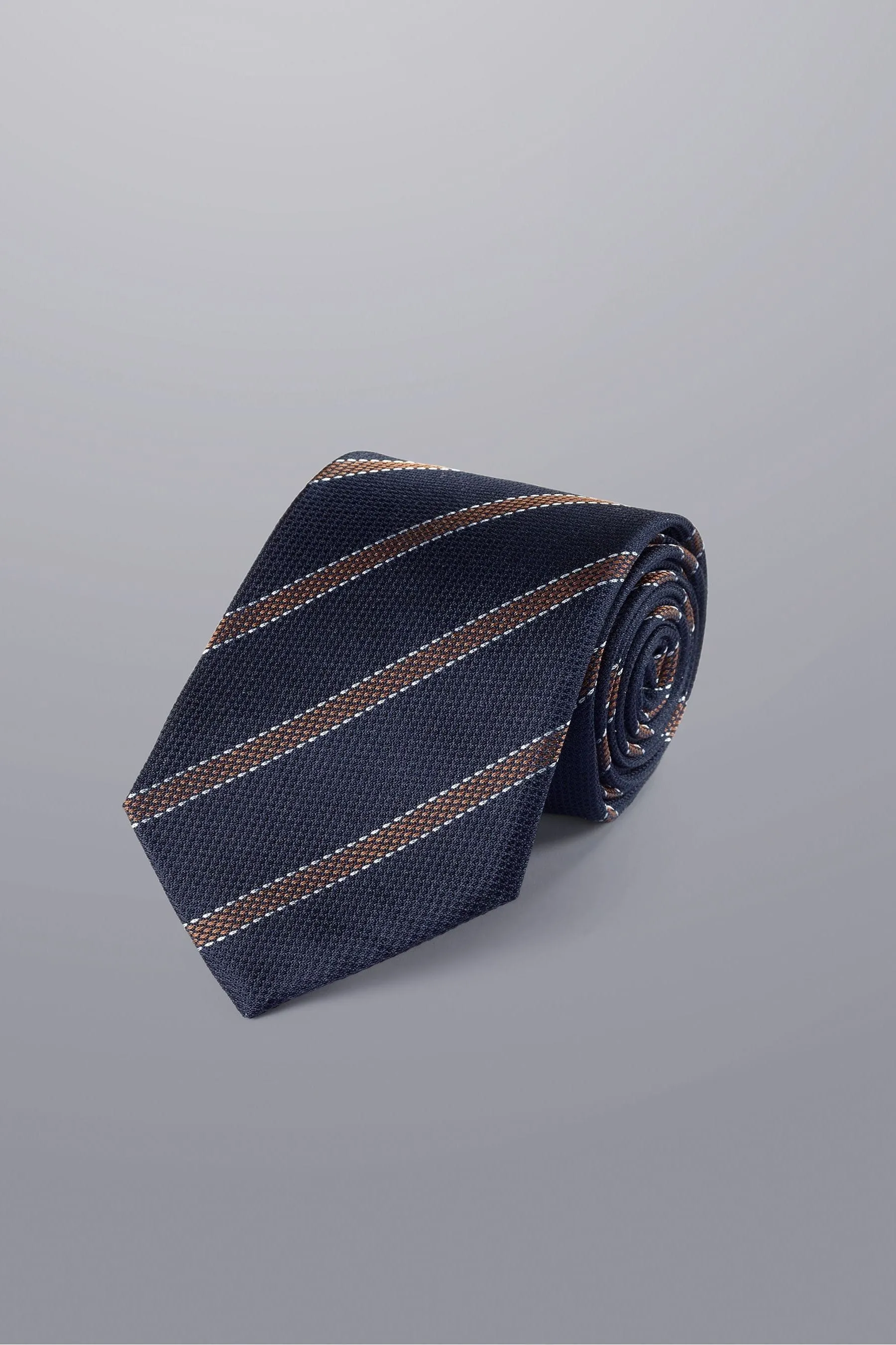 Charles Tyrwhitt - Cravatta A righe di seta