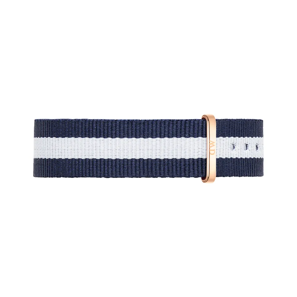 Cinturino Daniel Wellington Classic Glasgow Blu e Bianco 18mm
