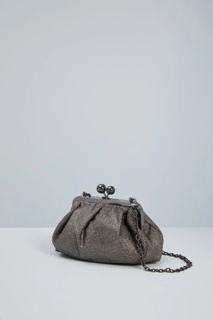 Clutch con strass all over