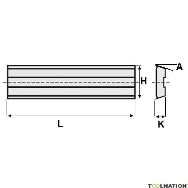 CMT 790.500.65PP Lama di ricambio WPL S1920 50x6,5x1,1 mm (2 pezzi)