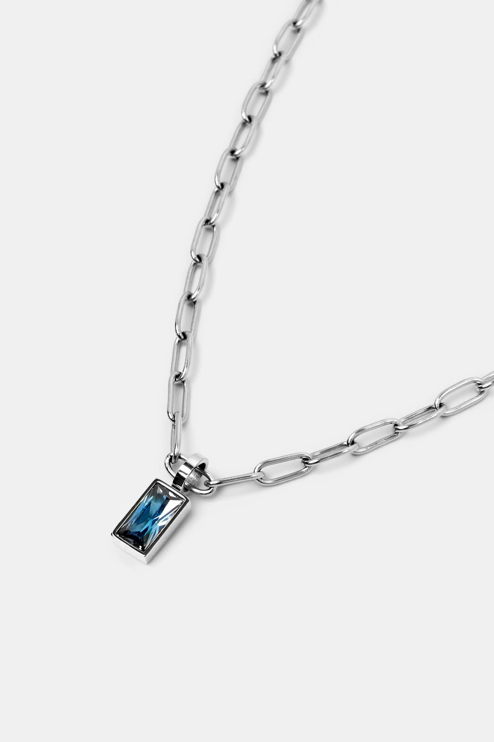 Collana con pendente, acciaio inossidabile