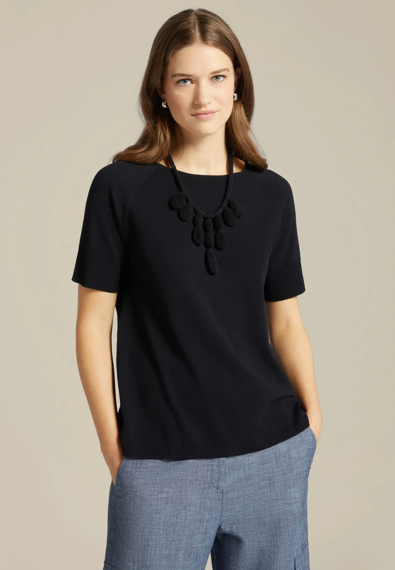 CON COLLANA - T-shirt basic