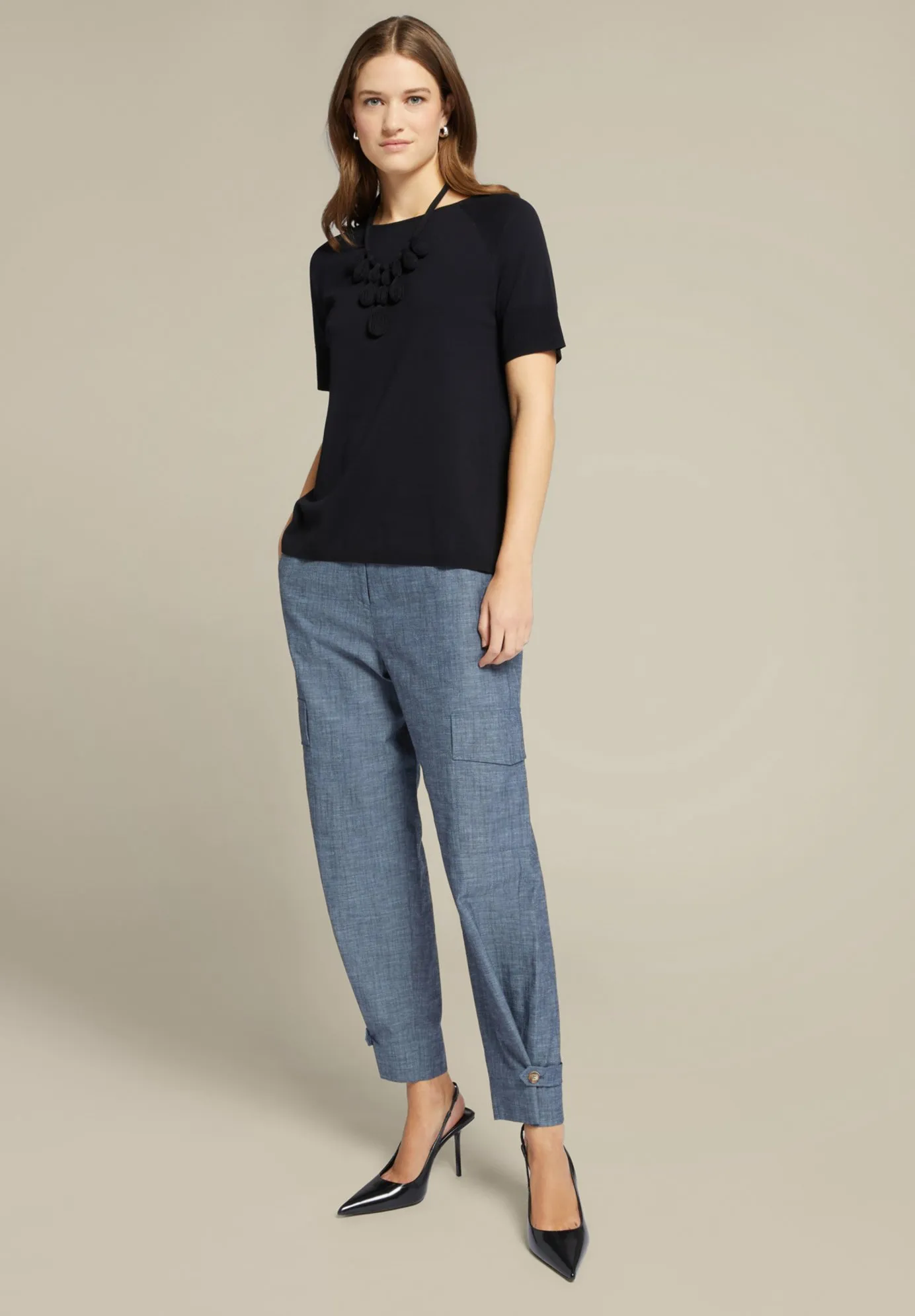 CON COLLANA - T-shirt basic