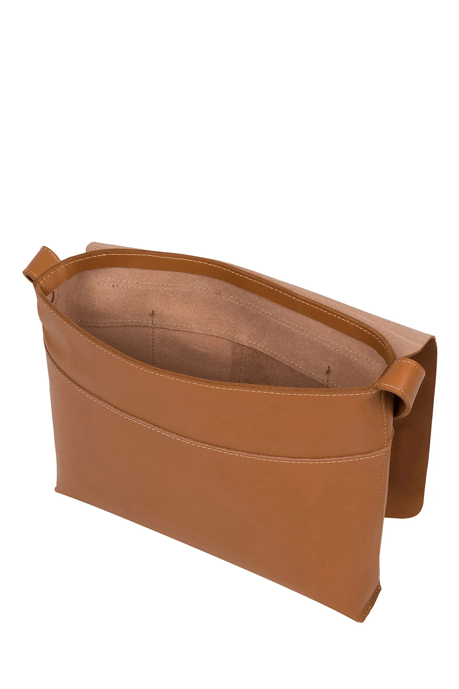 Conkca - Bale - Borsa a tracolla in pelle concia vegetale