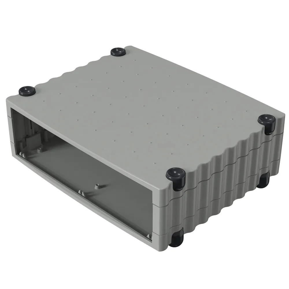 Contenitore per elettronica Rose 268 x 324 x 101mm, in Alluminio, col. Argento