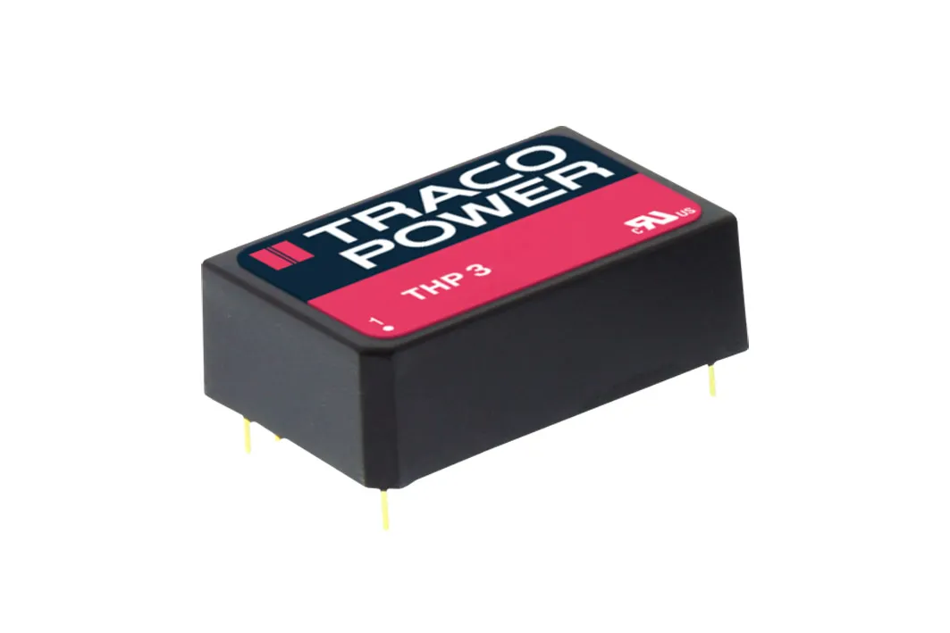 Convertitore c.c.-c.c. 3W, Vin 9 → 40 V c.c., Vout ±12V cc, 3kV ac No Sì