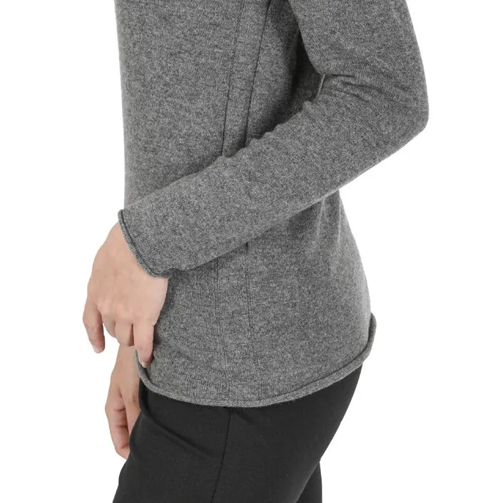 Crown of Edinburgh Cashmere maglioncino grigio   