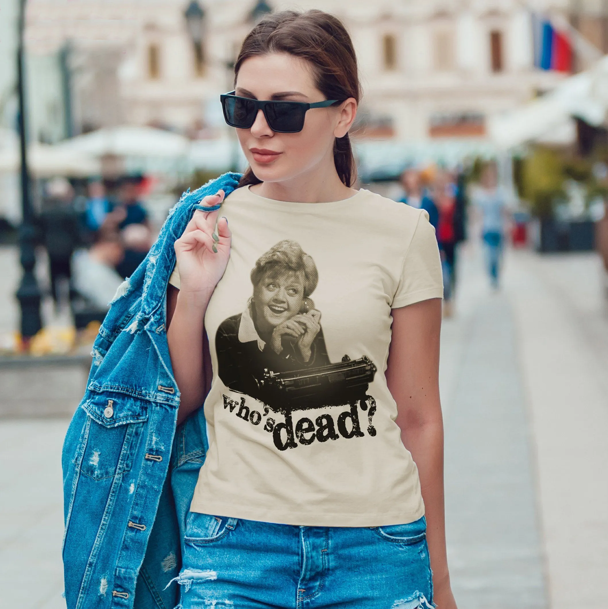 CUC T-Shirt la Signora in Giallo - Jessica Fletcher Who Is Dead? - #chooseurcolor