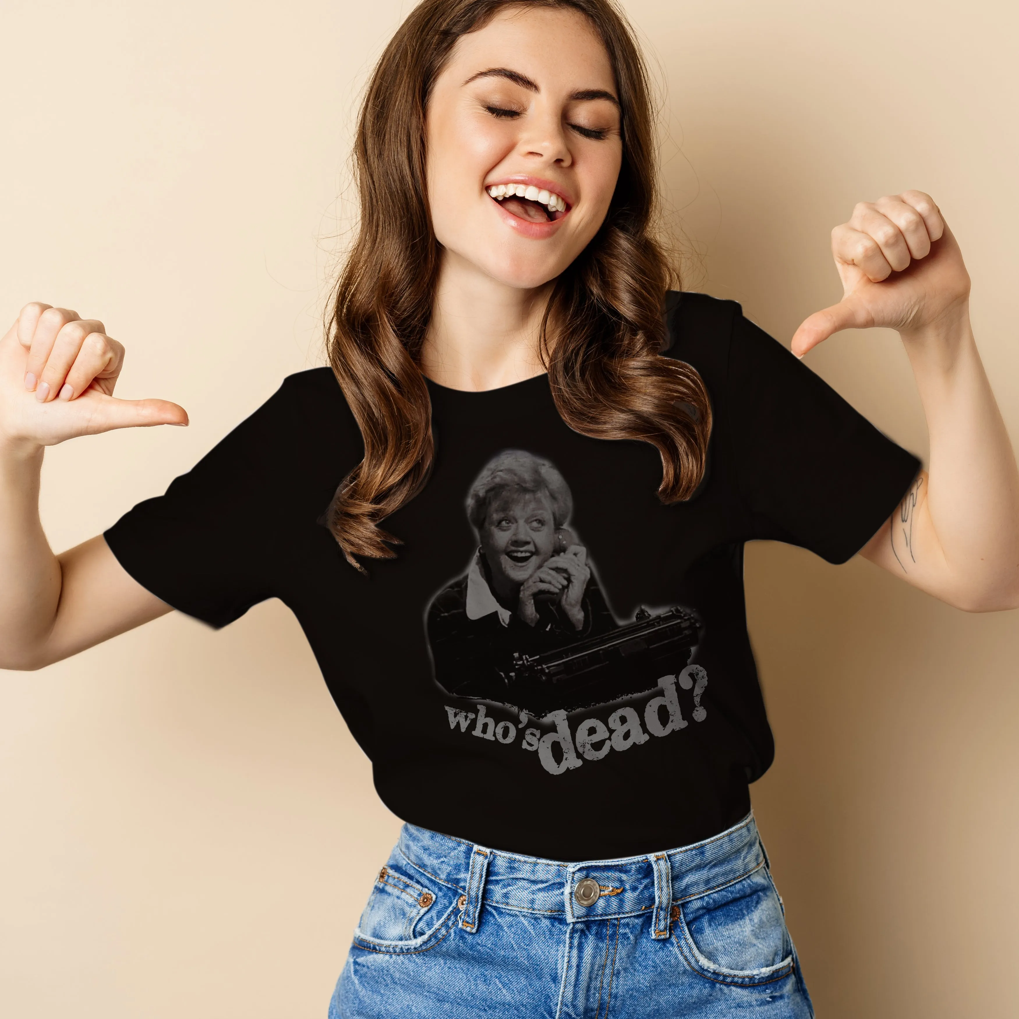 CUC T-Shirt la Signora in Giallo - Jessica Fletcher Who Is Dead? - #chooseurcolor
