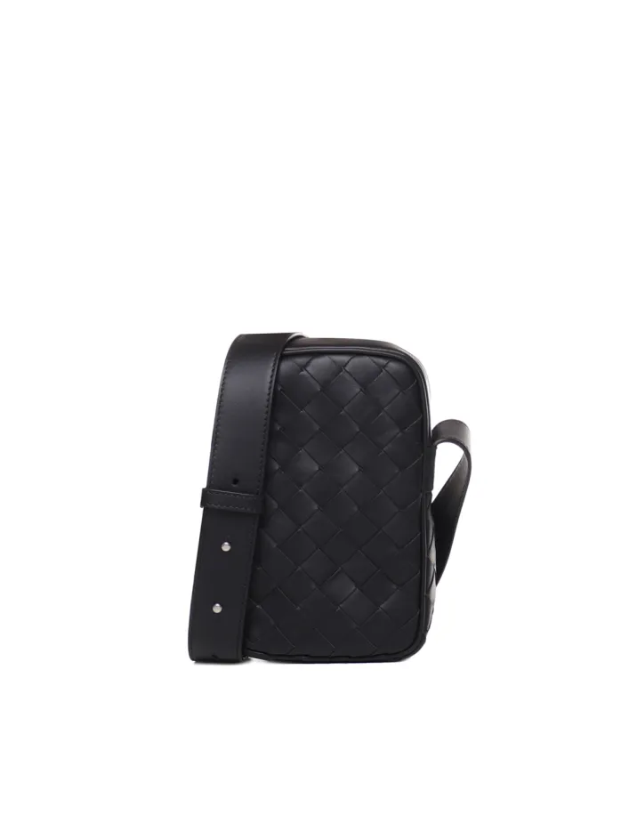 Custodia per smartphone intrecciato con zip