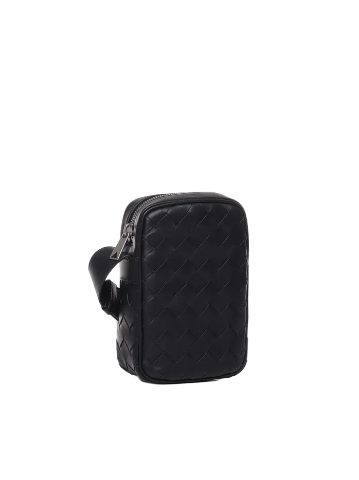 Custodia per smartphone intrecciato con zip