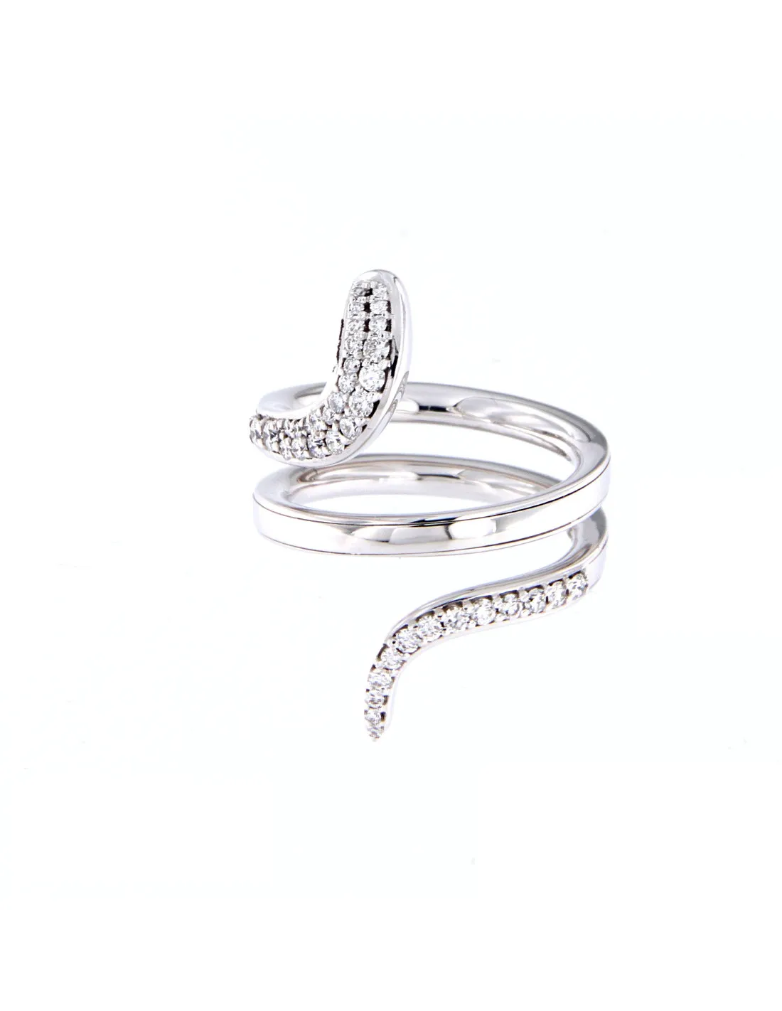DAMIANI EDEN ANELLO IN ORO BIANCO E DIAMANTI Ref. 20062895