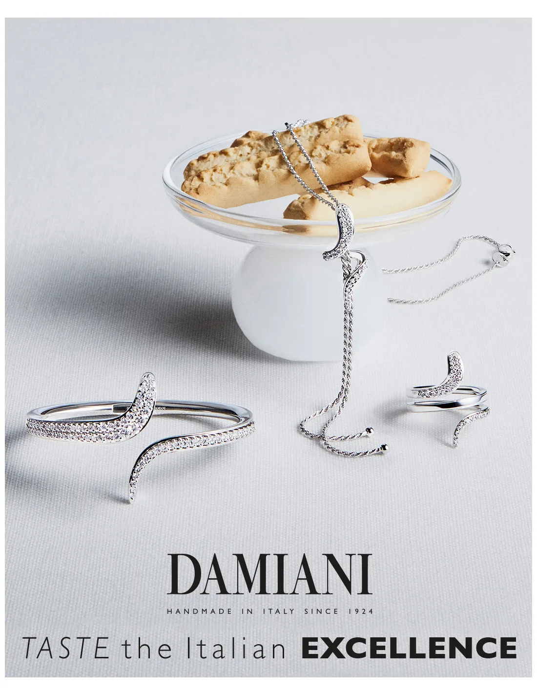 DAMIANI EDEN ANELLO IN ORO BIANCO E DIAMANTI Ref. 20062895