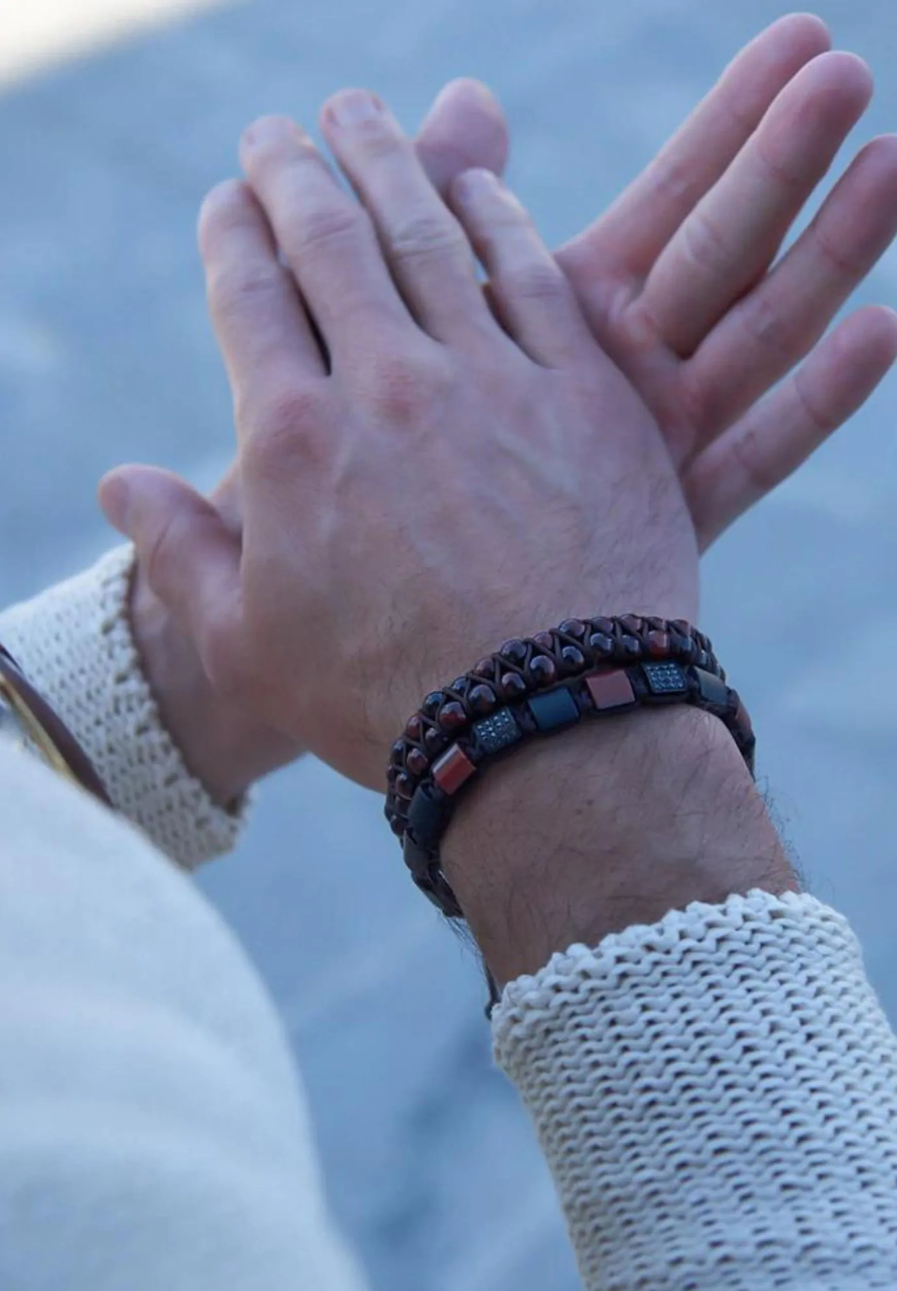 DOUBLE BEAD - Bracciale