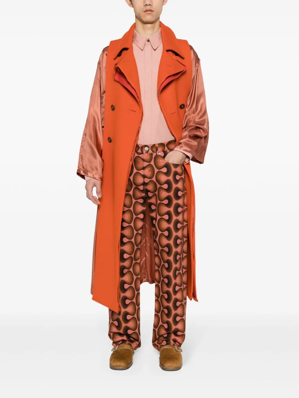 DRIES VAN NOTEN JEANS CON STAMPA
