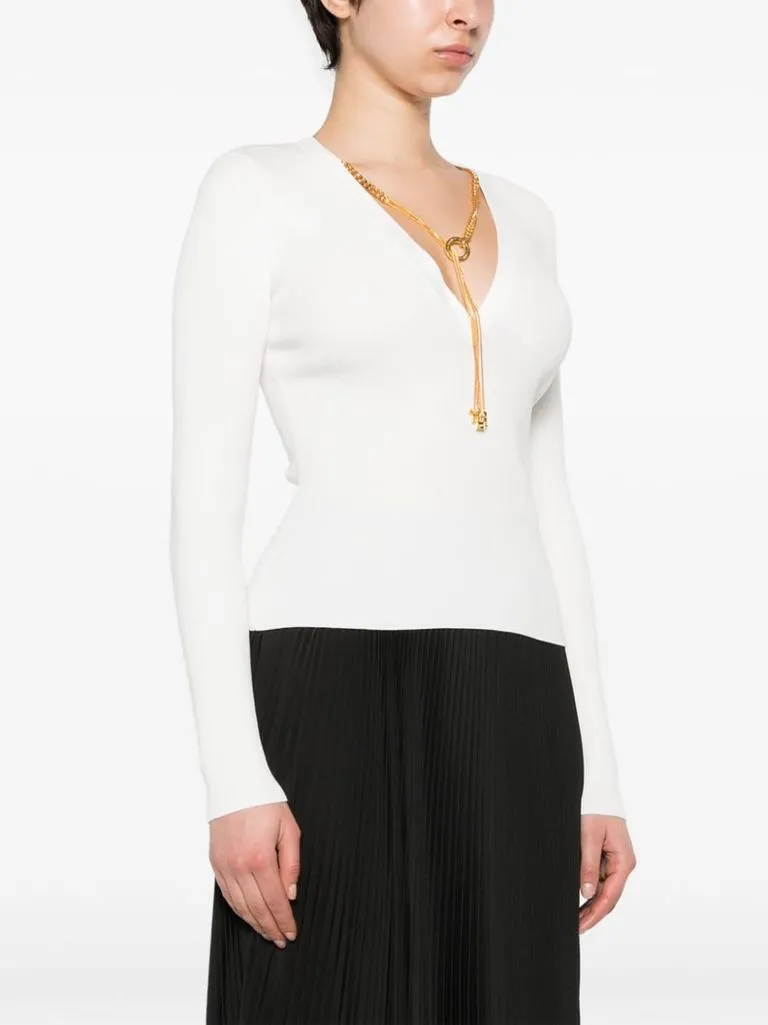 elisabetta franchi Maglia con collana