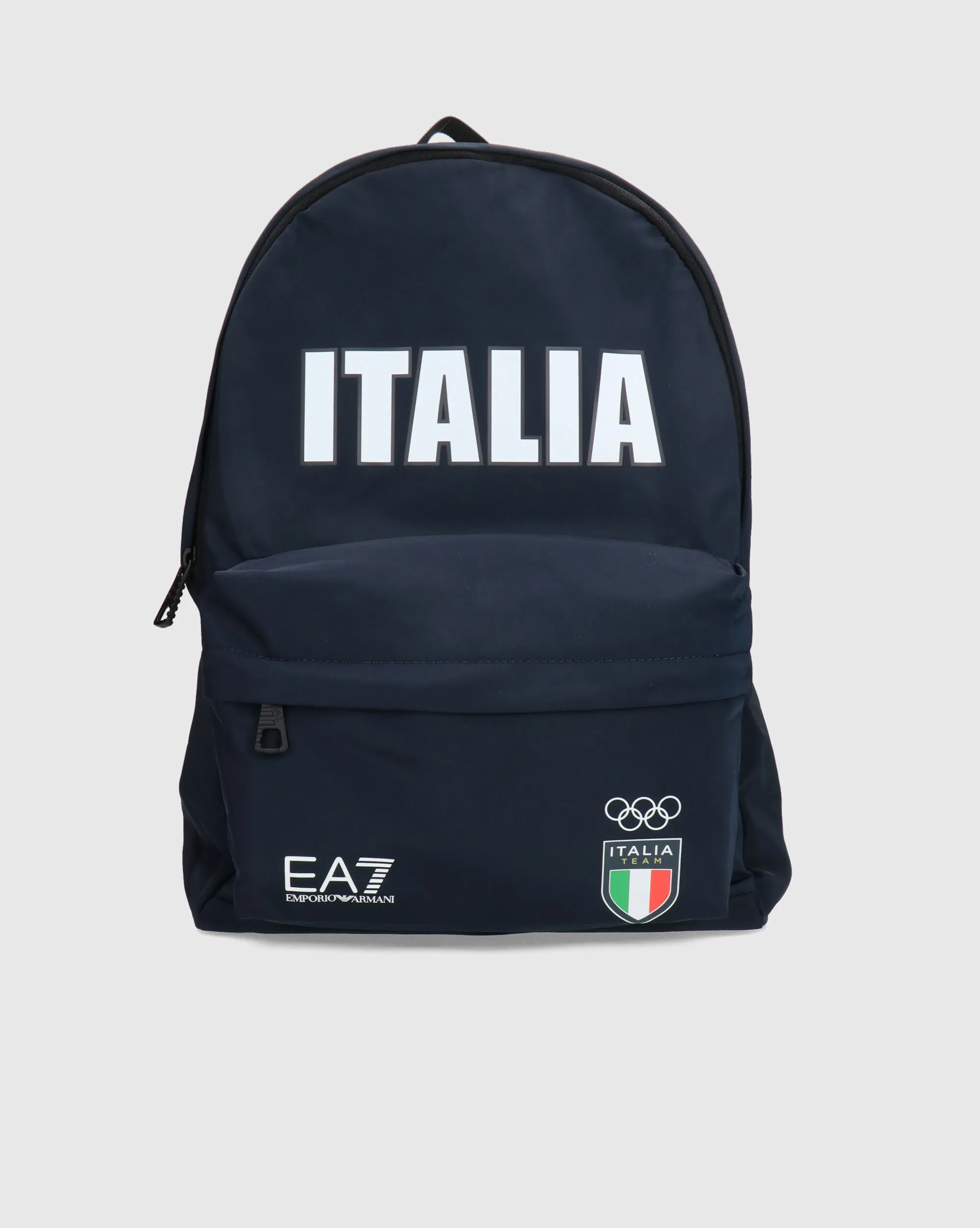 Emporio Armani EA7 Zaino Con Logo A Contrasto Blu Unisex