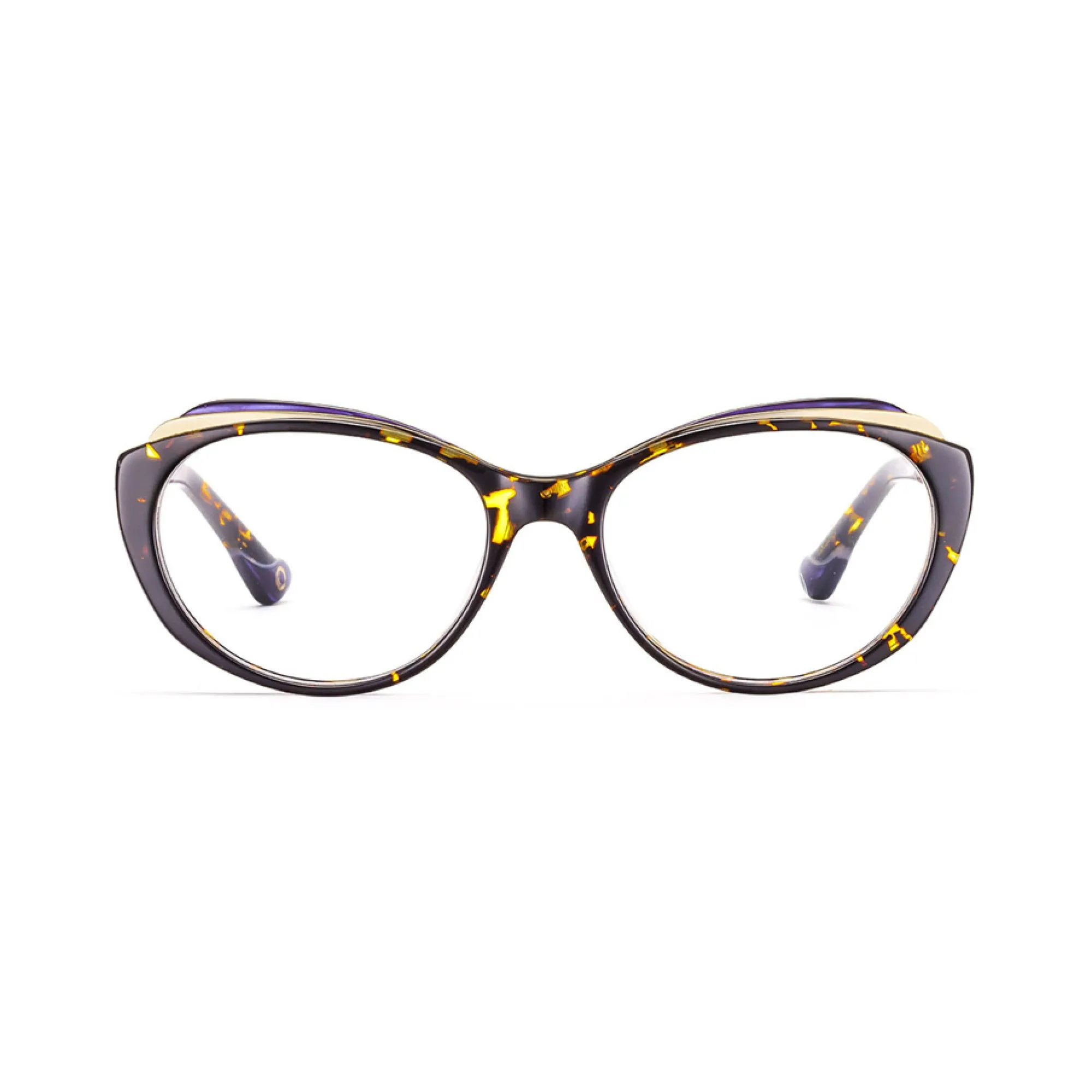   Etnia Barcelona LA GARDE - HVPU Viola Avana | Occhiale Da Vista Donna 
