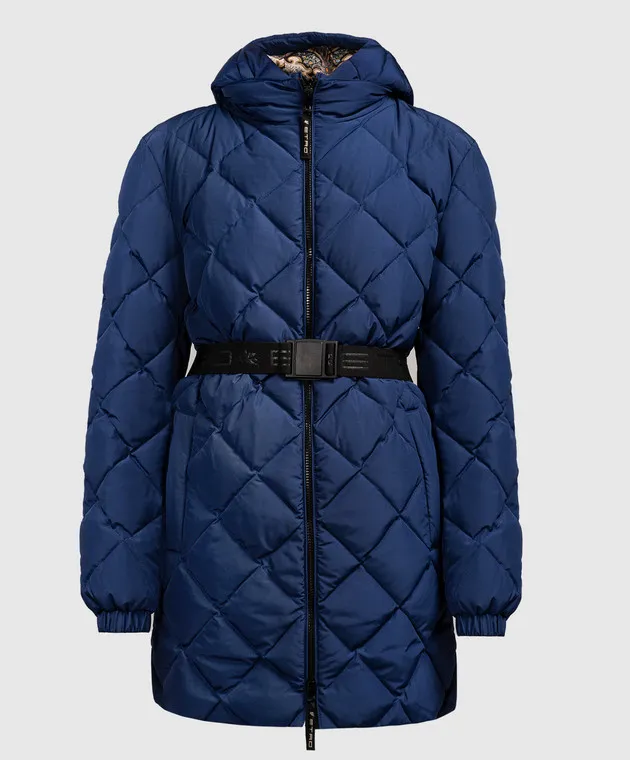 Etro Piumino blu con trapuntatura D130839570