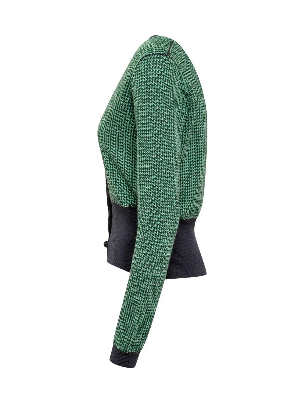 FAY Cardigan Pied de Poule  