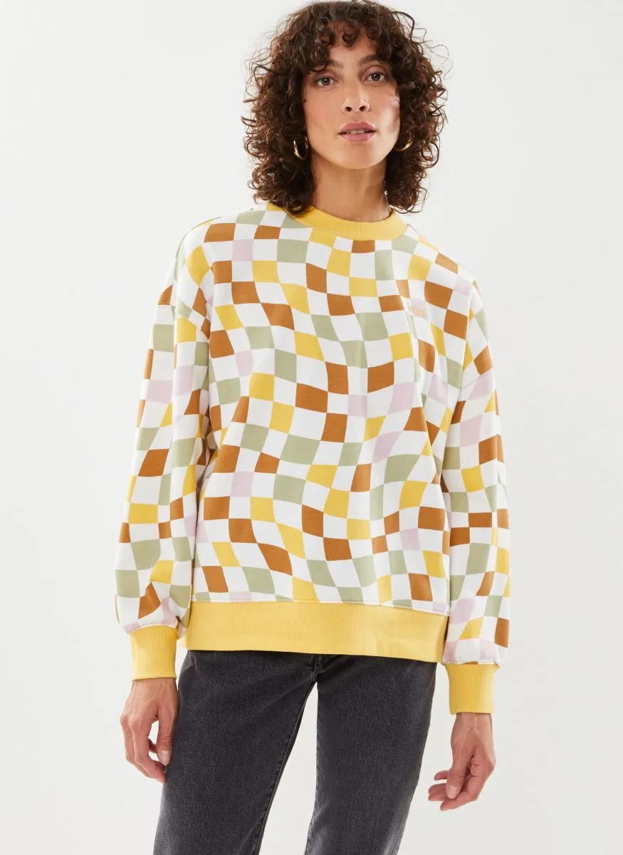 FELPA Donna VANS CLUB SLOUCHY - VN000A7HOC21 MYLTICOLOR