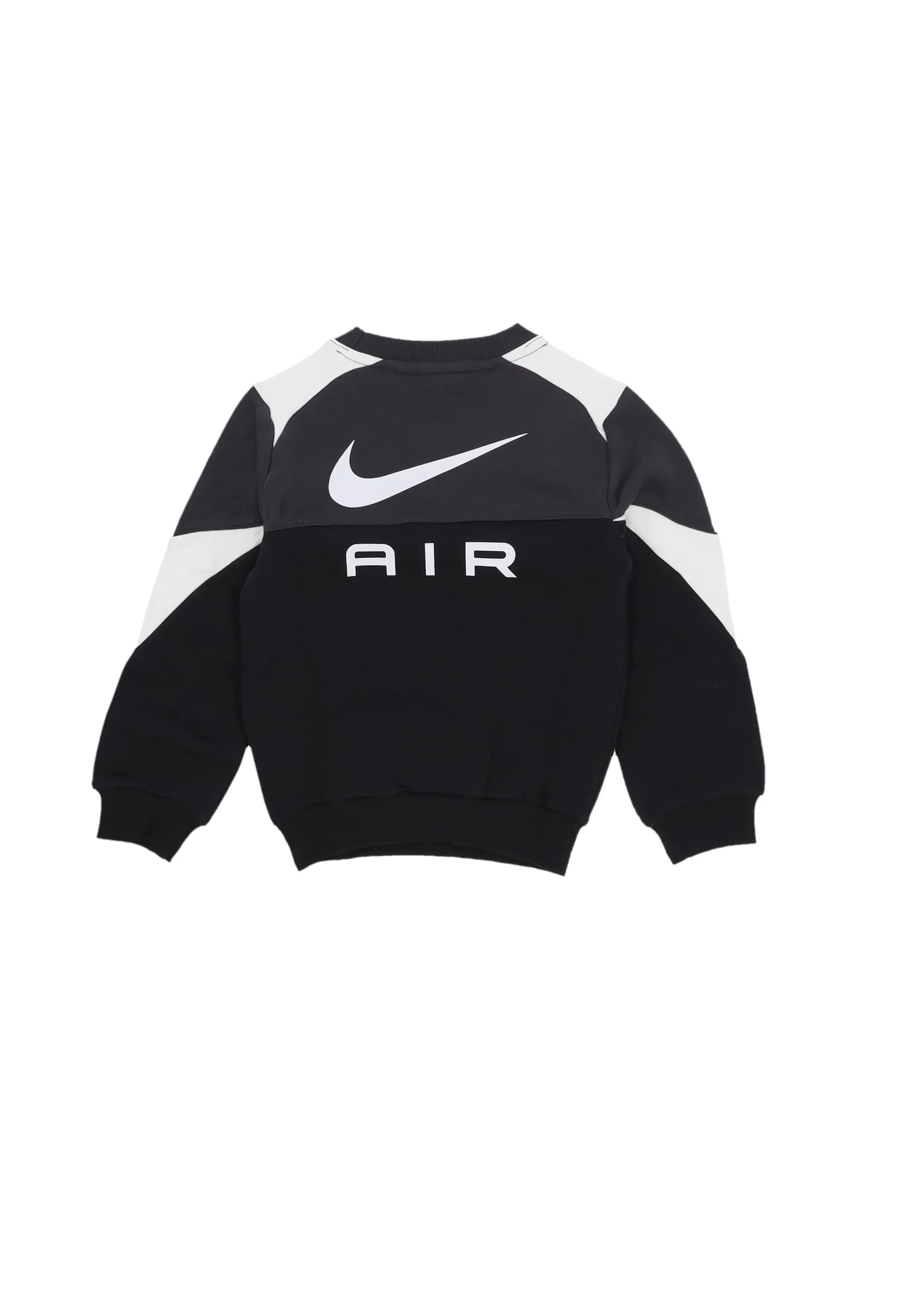 Felpa Girocollo Ragazzo Air Crewneck Black/anthracite/white/white