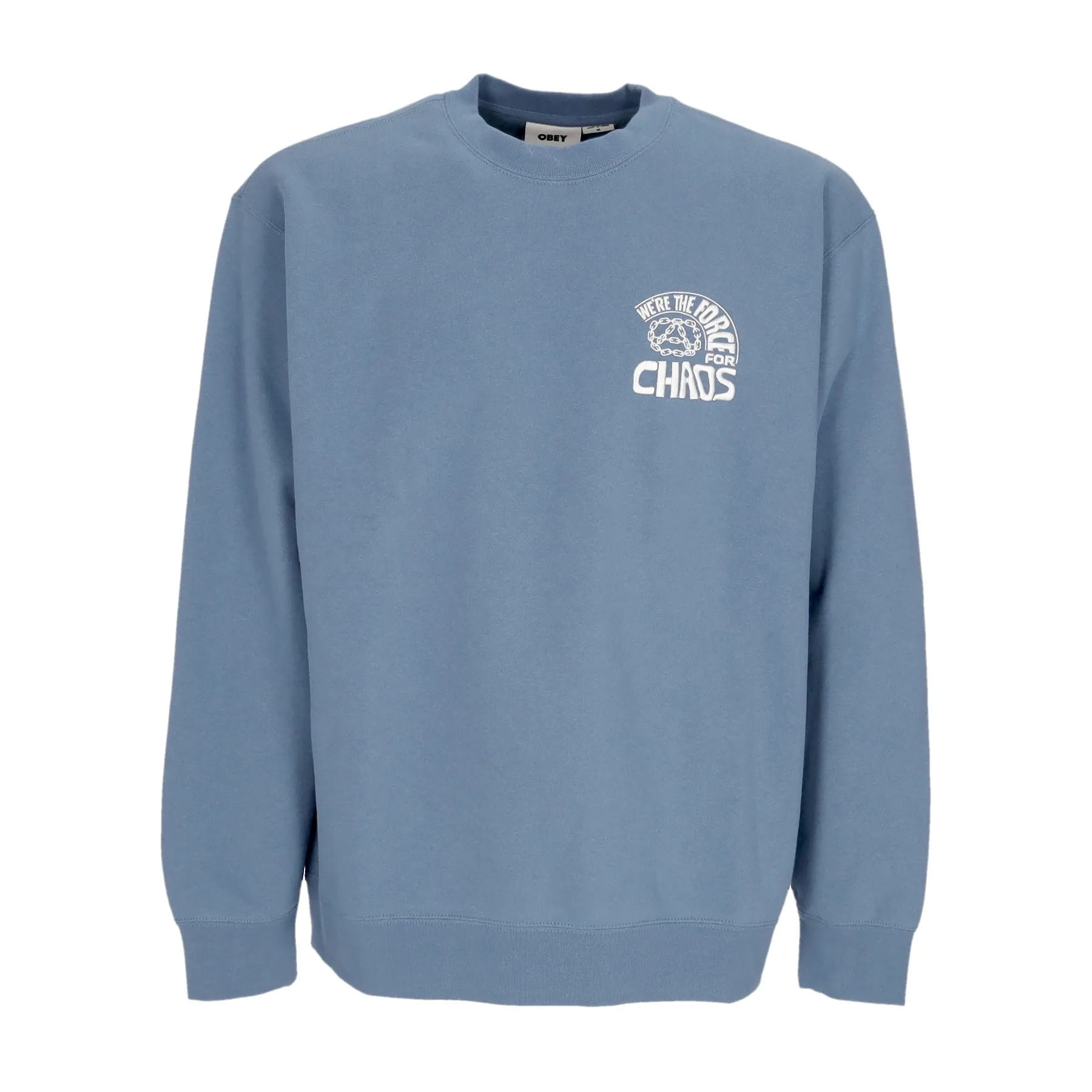 Felpa Girocollo Uomo Peace Program Crew Fleece Coronet Blue