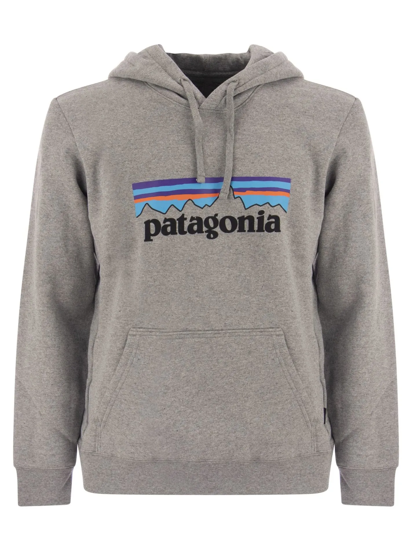 Felpa in misto cotone con cappuccio