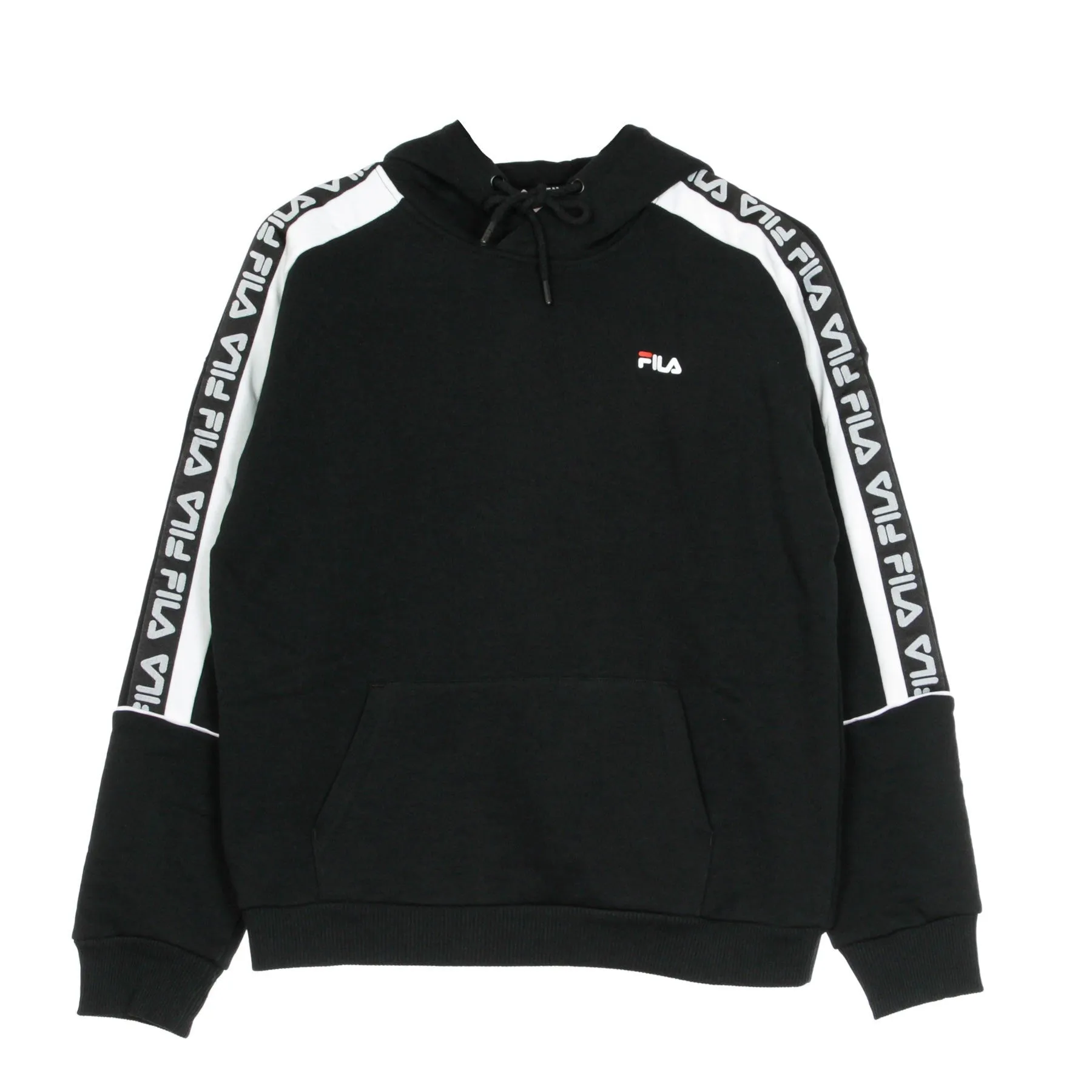 Felpa Leggera Cappuccio Donna Tavora Hoody Black/bright White