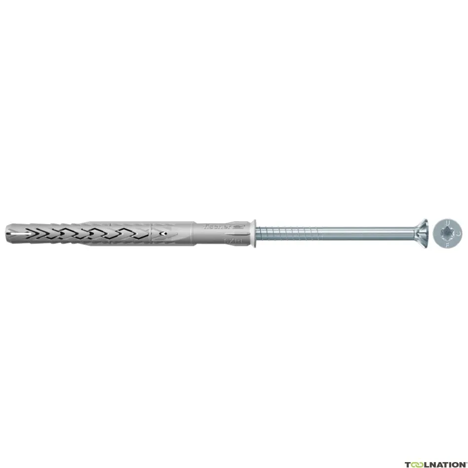 Fischer 522703 Tassello da costruzione SXRL 10 x 160 vite a testa svasata 50 pezzi