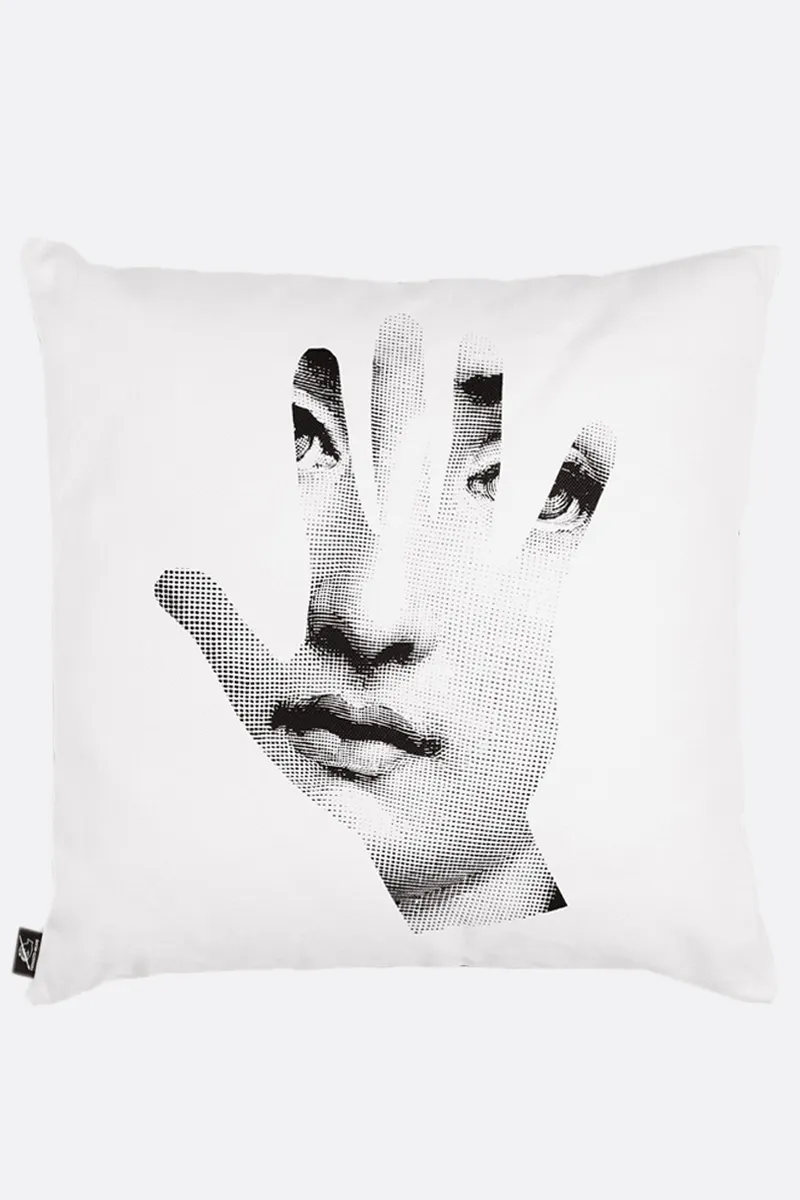  FORNASETTI cuscino Mano in canvas 