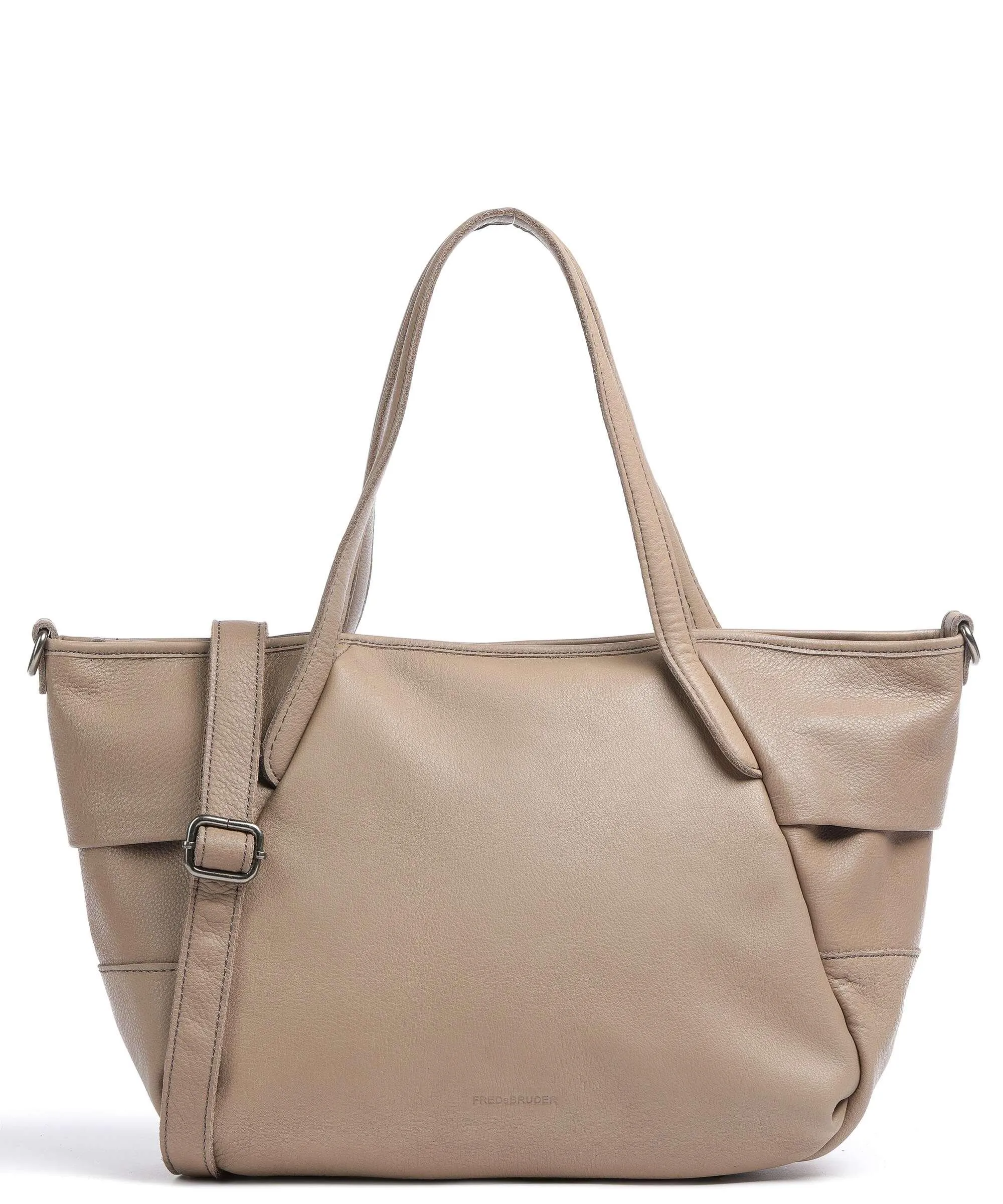  FredsBruder Leia Borsa shopper pelle granulata marrone chiaro  