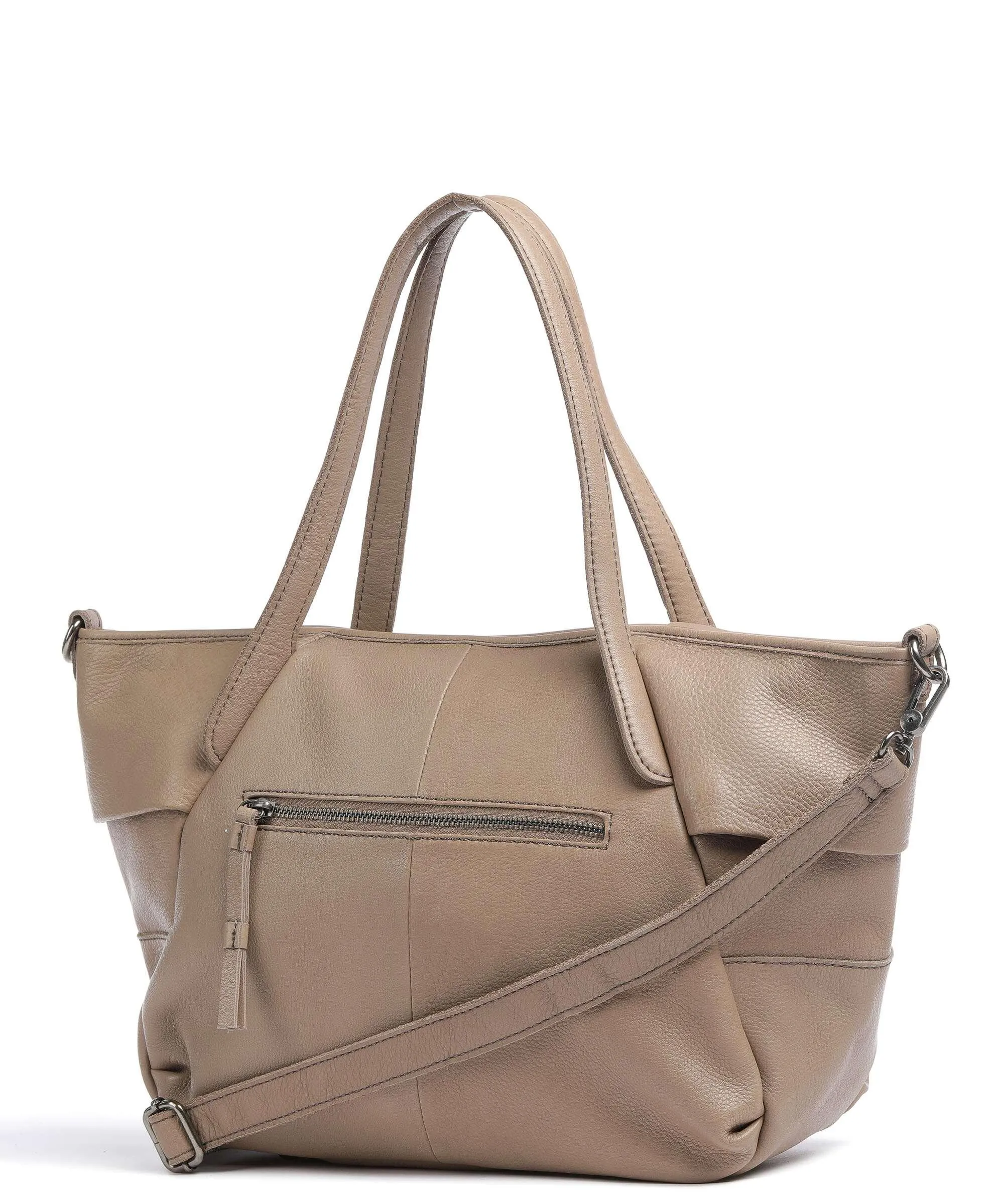  FredsBruder Leia Borsa shopper pelle granulata marrone chiaro  
