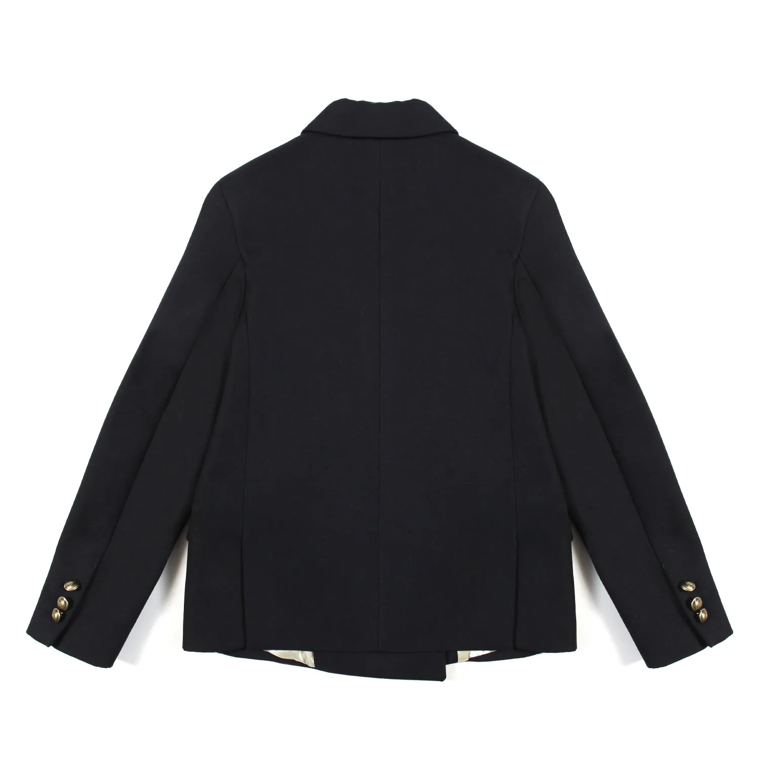 Giacca Doppiopetto Blu Navy E Avorio Bambino