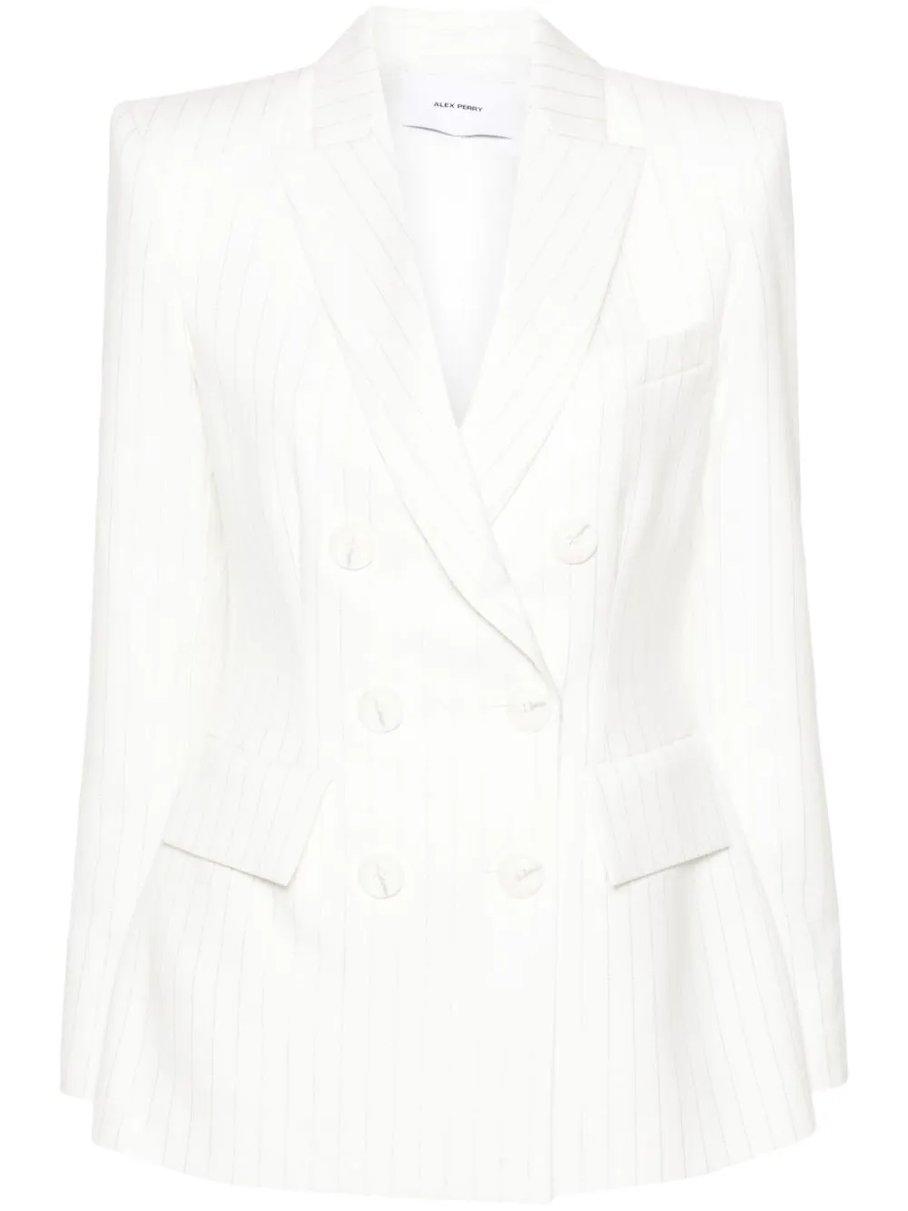 Giacca doppiopetto in bianco - donna