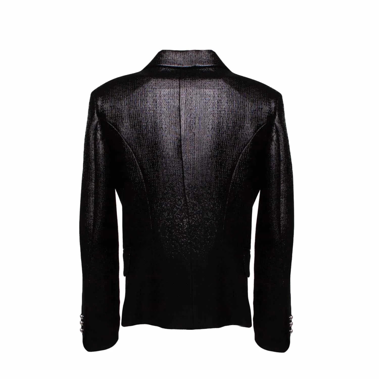 Giacca Doppiopetto Nera Teenager