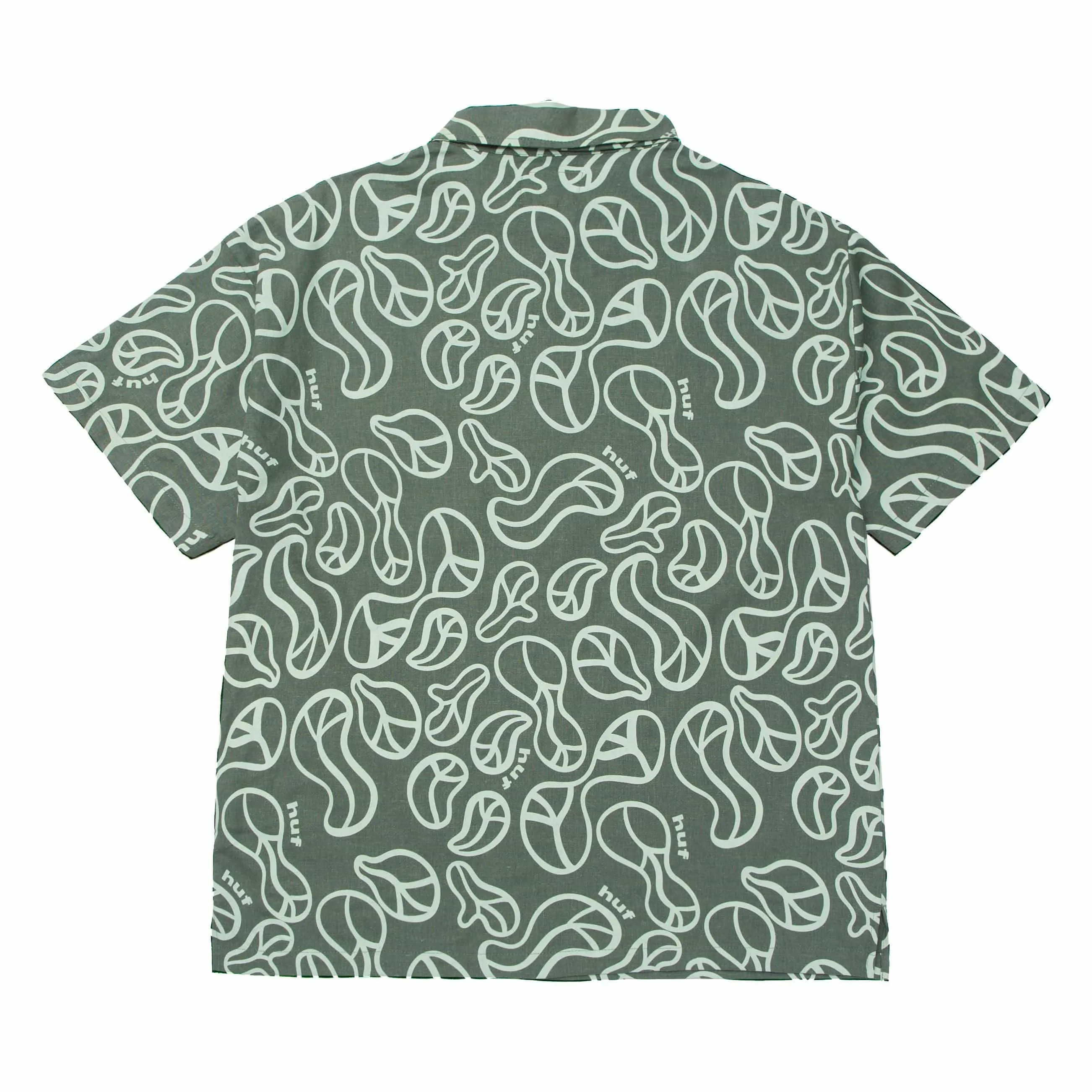 GROOVY ZIP WORK SHIRT - SAGE