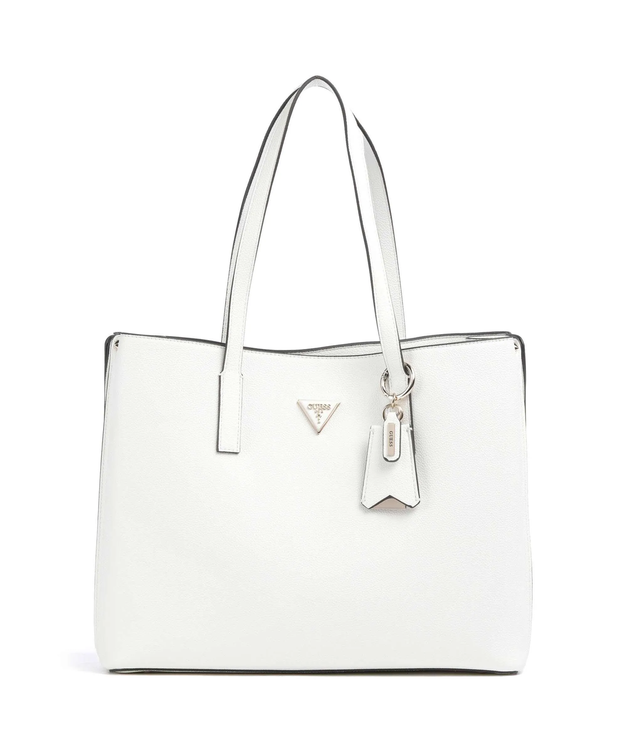  Guess Meridian Borsa shopper pelle sintetica bianco  
