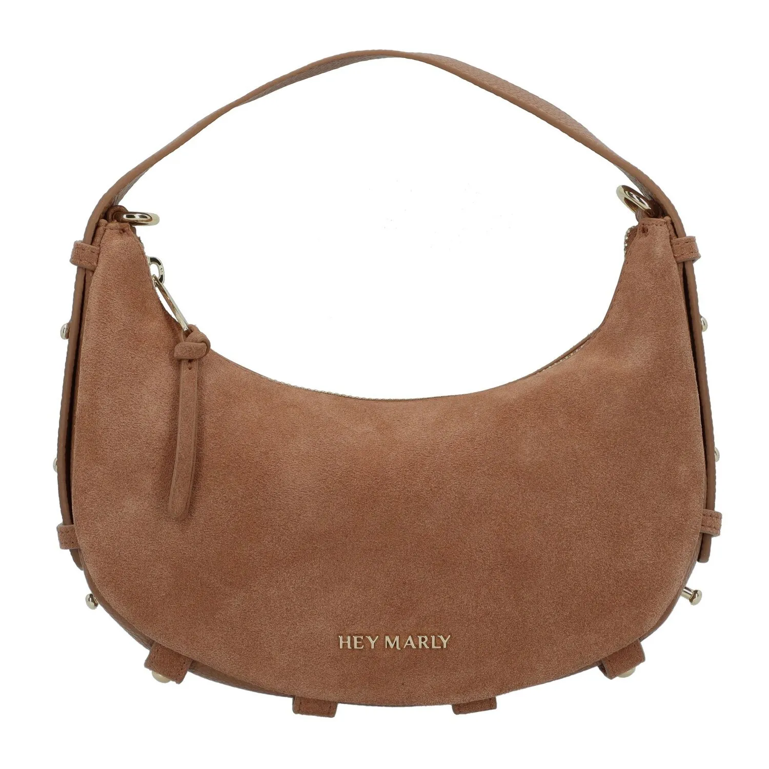 Hey Marly Lifetime Sister Suede Borsa a tracolla S Pelle 24 cm