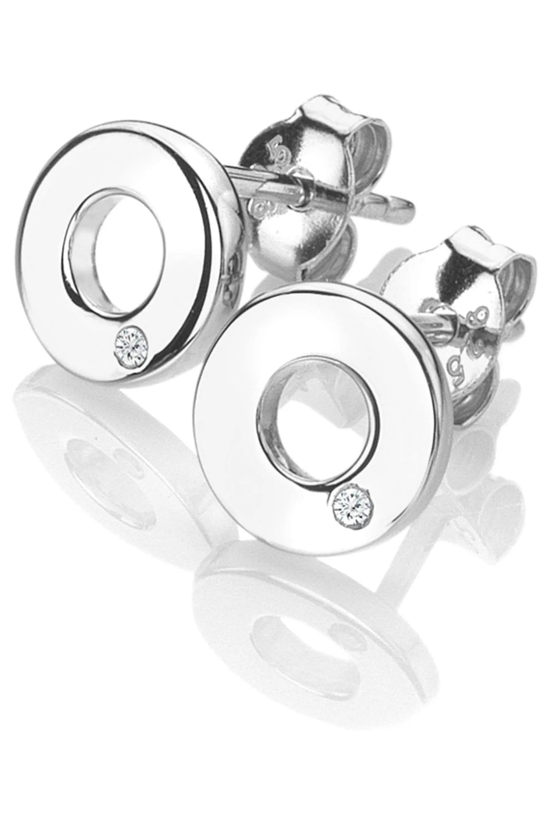 Hot Diamonds Argento - Orecchini a cerchio con amuleti