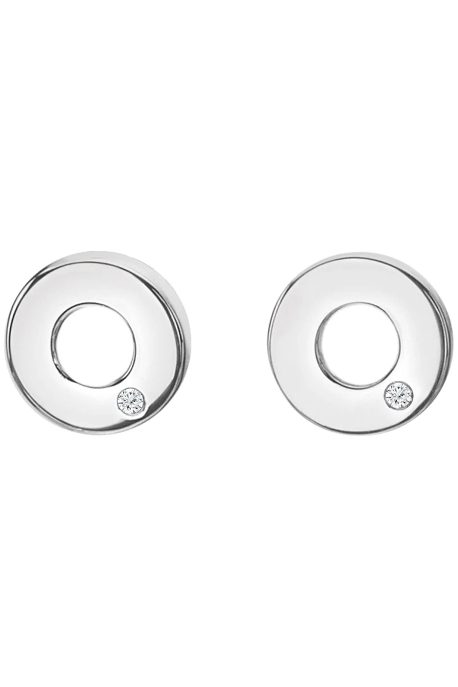 Hot Diamonds Argento - Orecchini a cerchio con amuleti