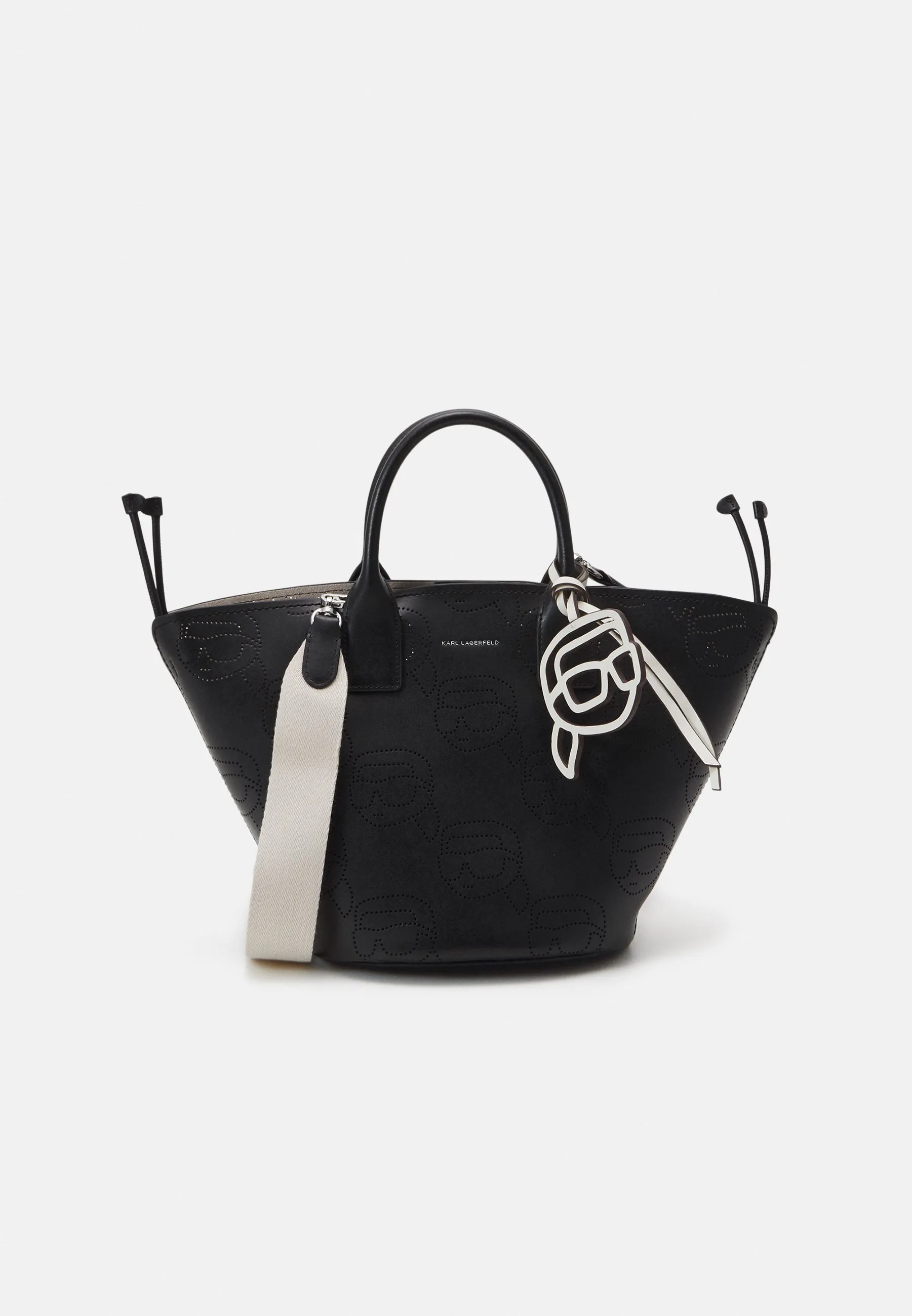 IKONIK PERFORATED TOTE - Borsa a mano