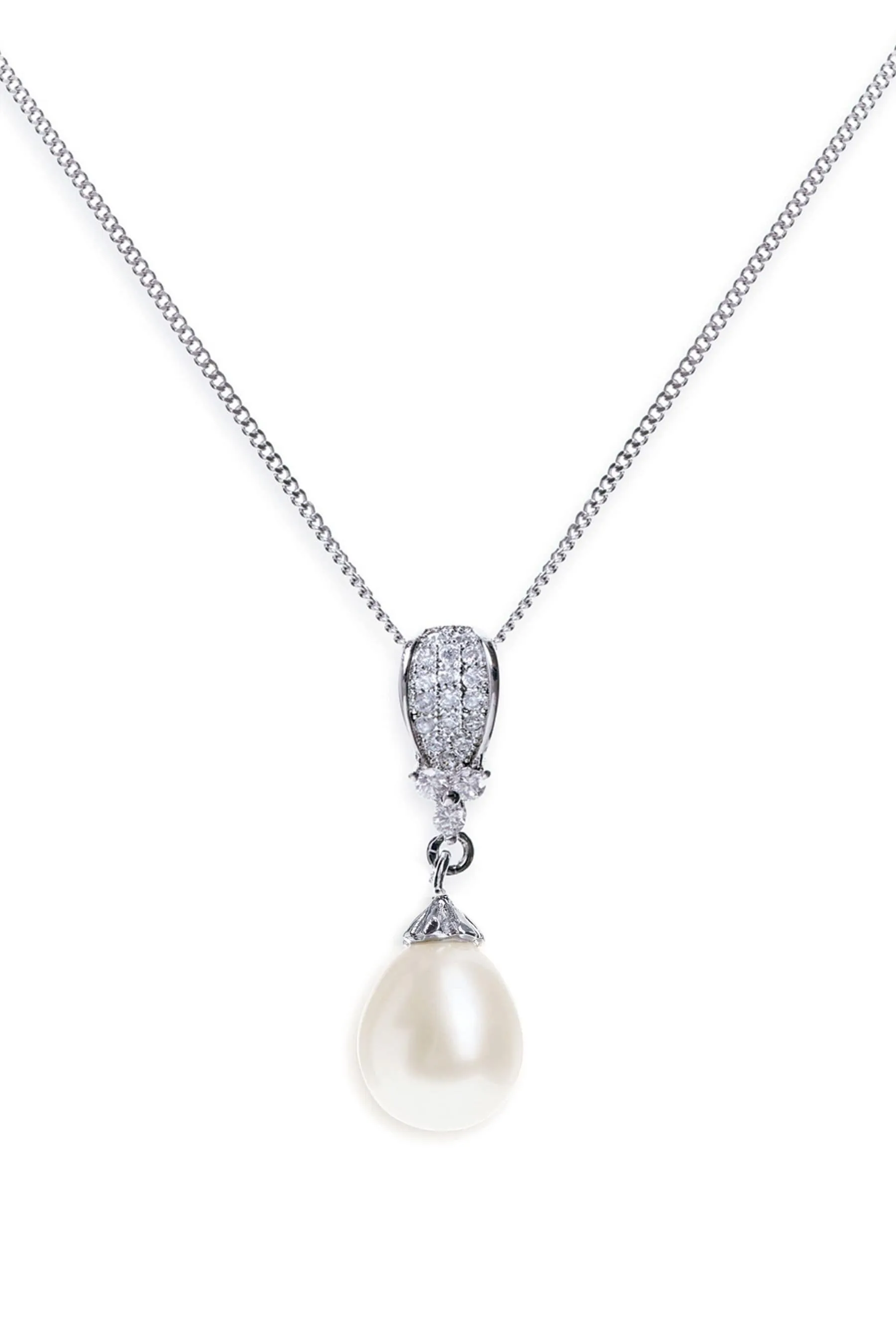 Ivory & Co - Ciondolo classico con serrano e perla