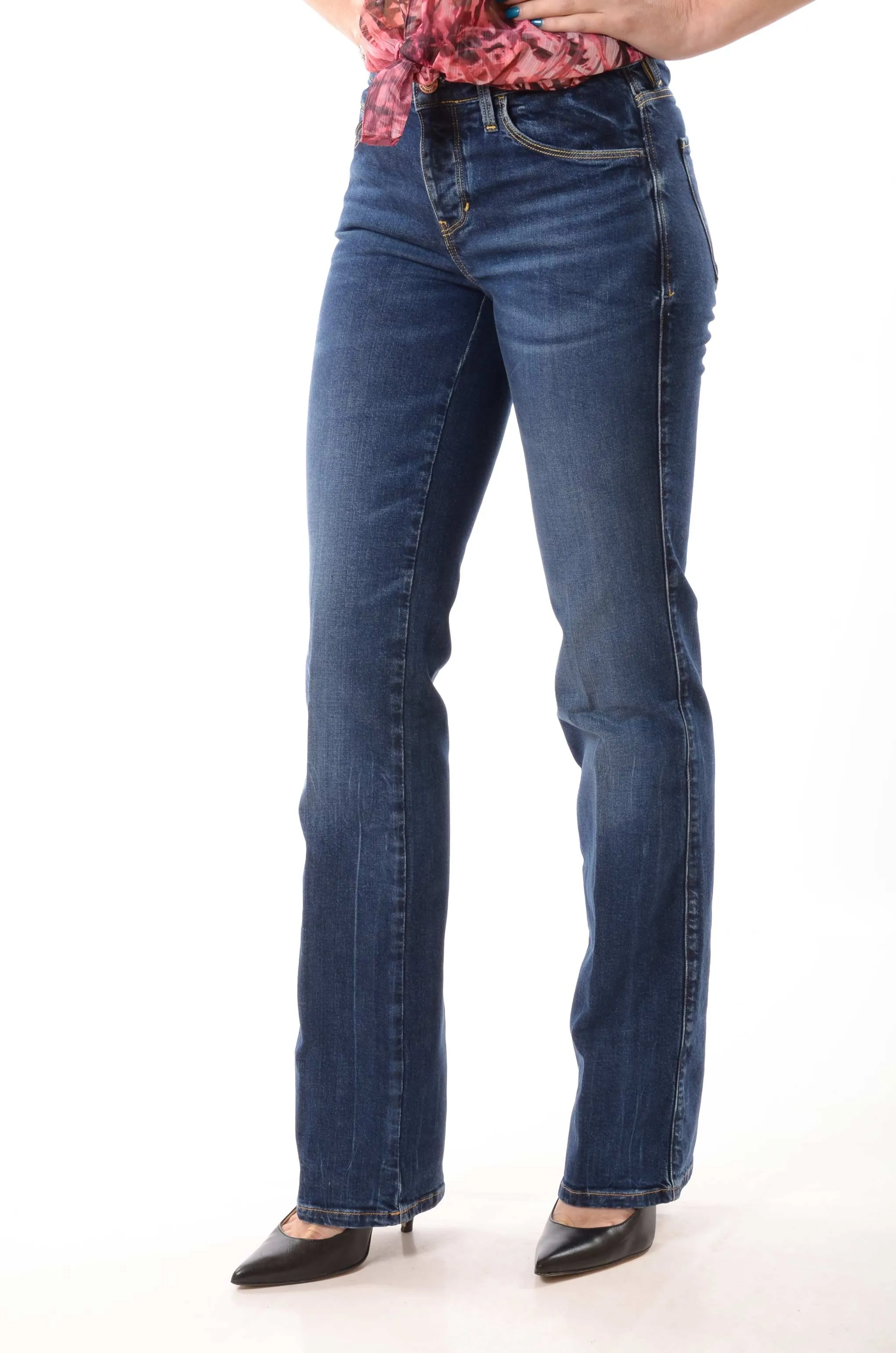Jeans fit and flare guess