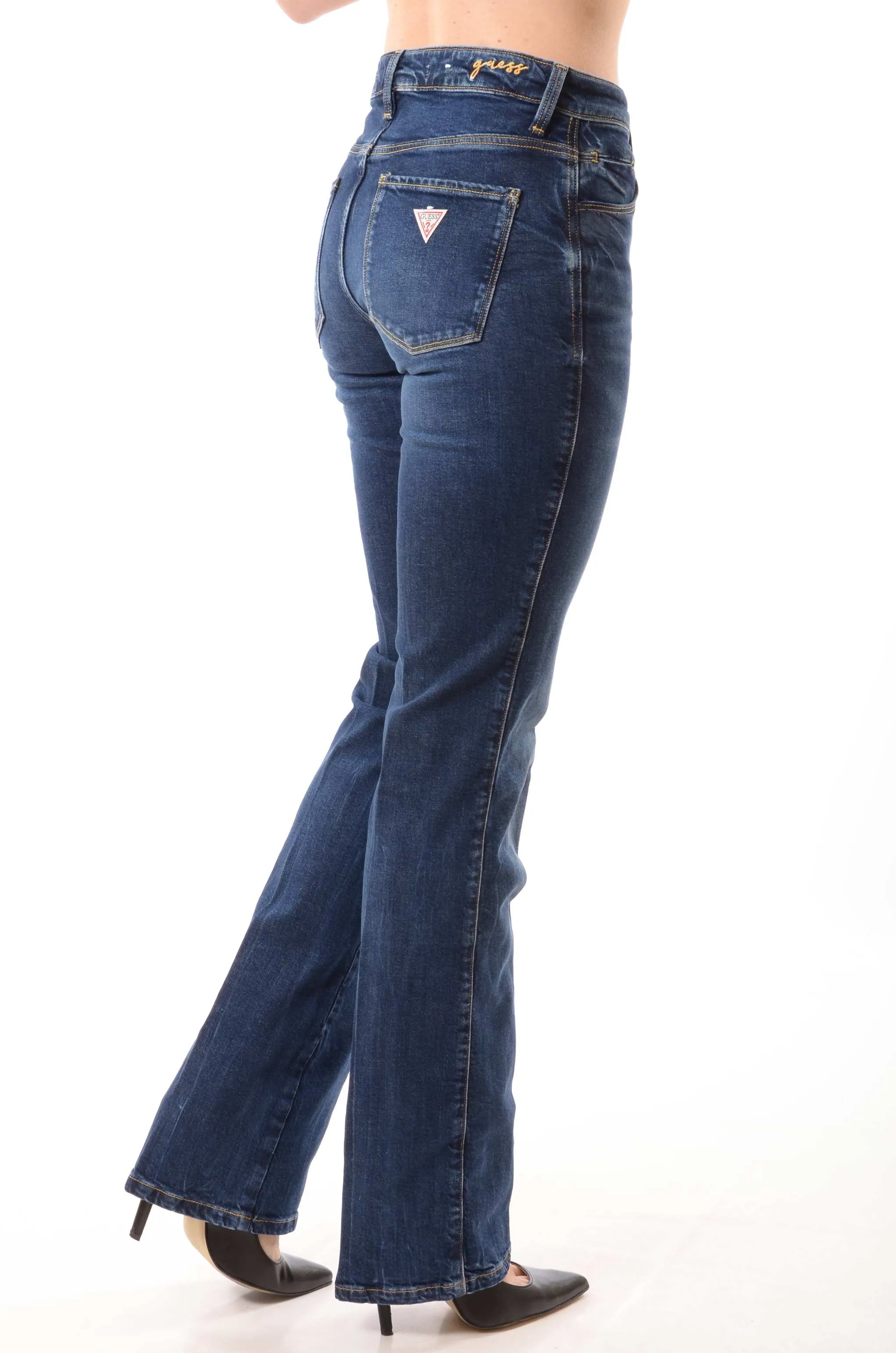 Jeans fit and flare guess