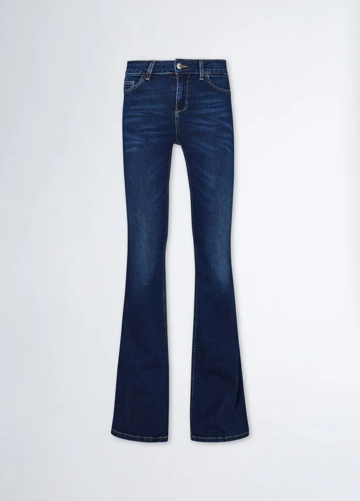 Jeans flare ecosostenibili liu jo