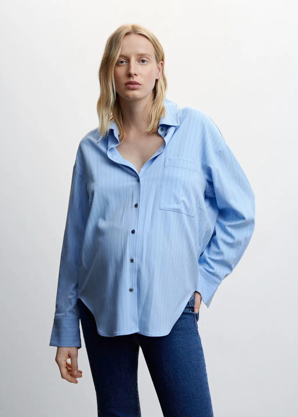 Jeans flare premaman