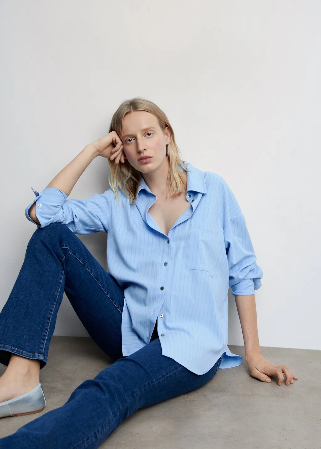 Jeans flare premaman