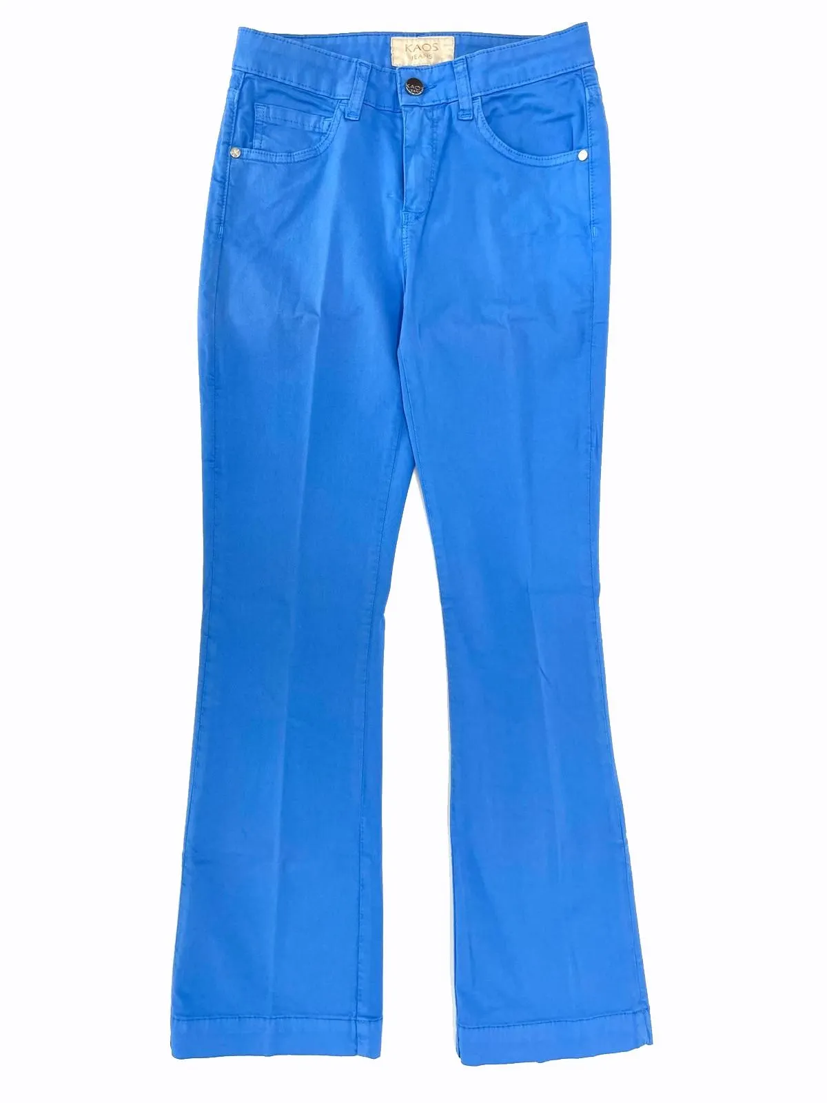 JEANS "SALLY" AZZURRO IN DENIM DI COTONE