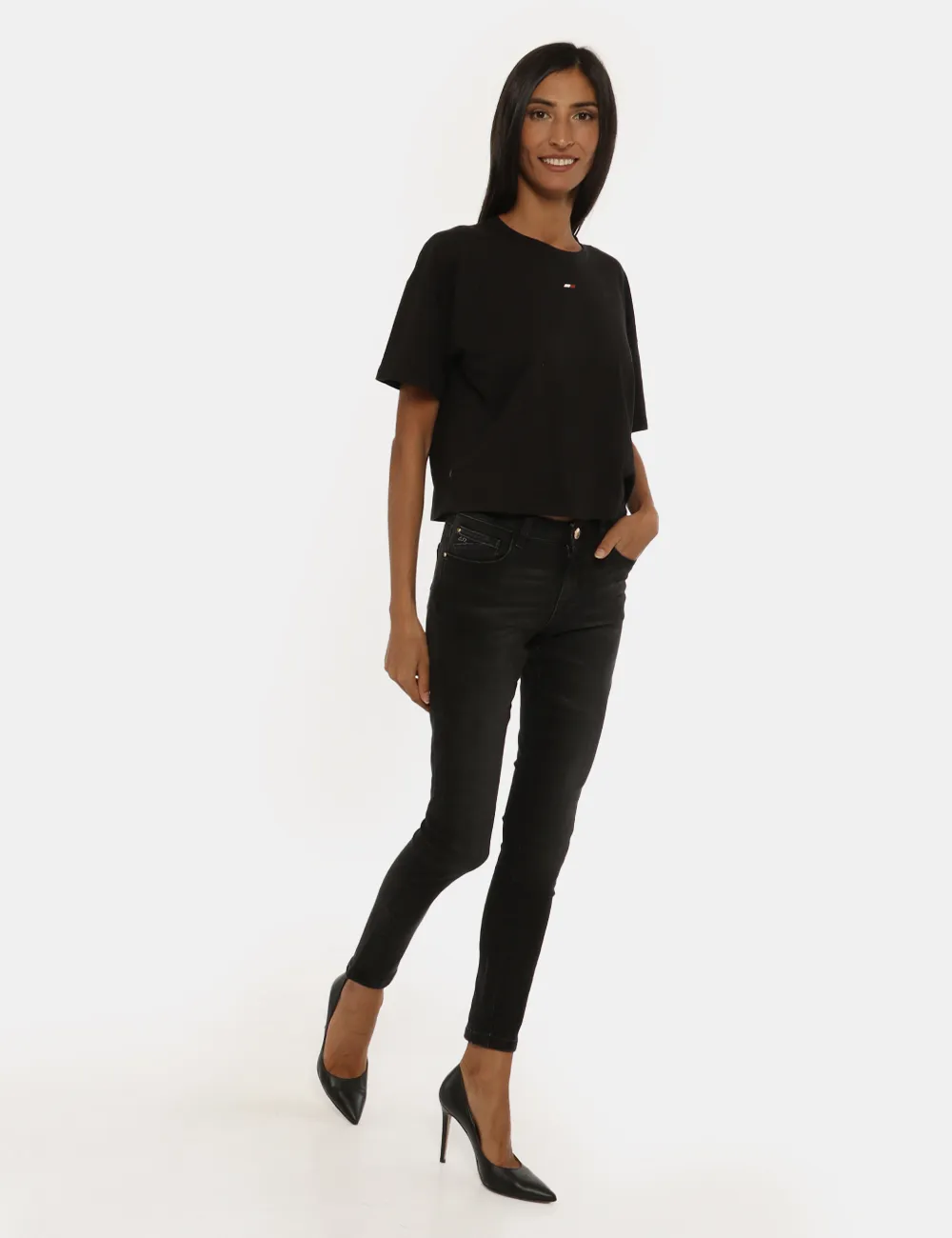 Jeans Yes Zee nero